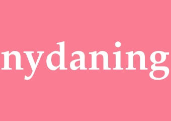Synonym nydaning