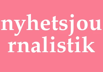 Synonym nyhetsjournalistik