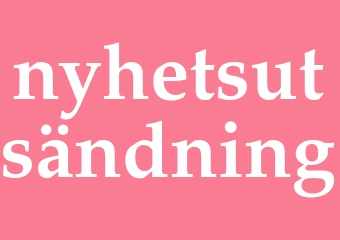 Synonym nyhetsutsändning