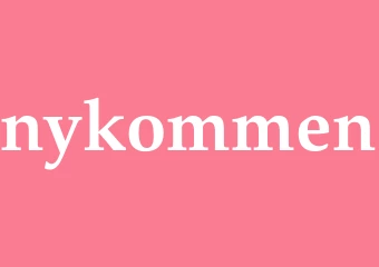 Synonym nykommen
