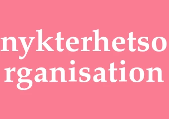 Synonym nykterhetsorganisation