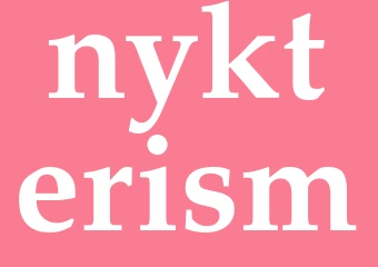 Synonym nykterism
