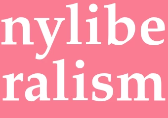 Synonym nyliberalism
