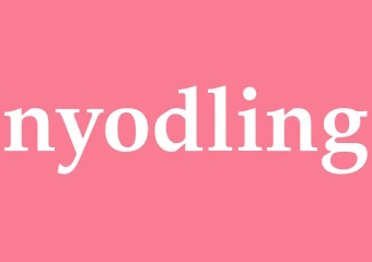 Synonym nyodling