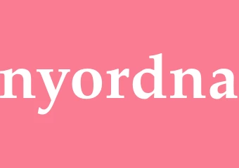 Synonym nyordna