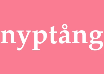 Synonym nyptång