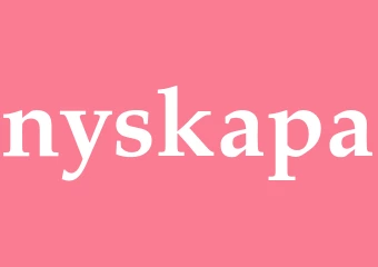 Synonym nyskapa