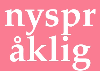 Synonym nyspråklig