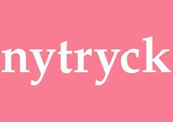 Synonym nytryck