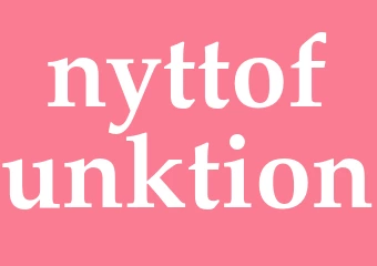 Synonym nyttofunktion