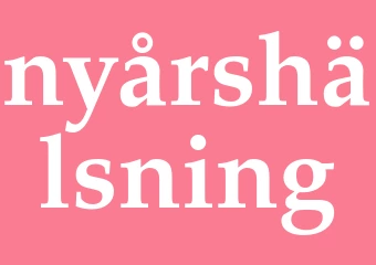Synonym nyårshälsning