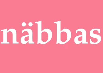 Synonym näbbas