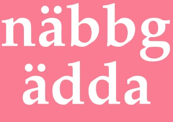 Synonym näbbgädda