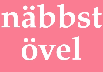 Synonym näbbstövel