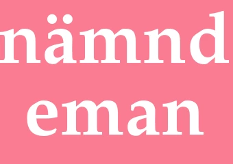 Synonym nämndeman