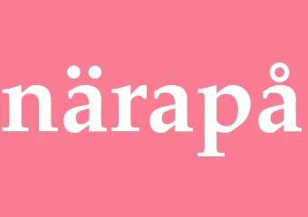 Synonym närapå