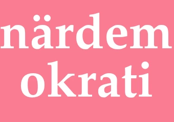 Synonym närdemokrati