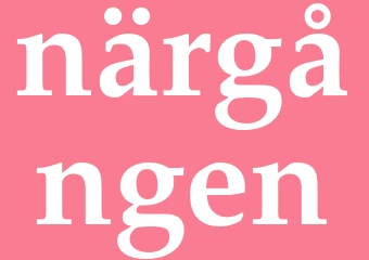 Synonym närgången