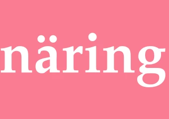Synonym näring