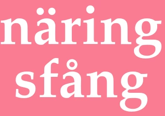 Synonym näringsfång