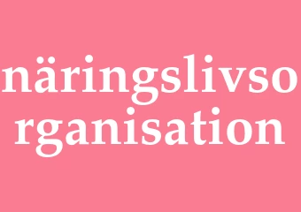 Synonym näringslivsorganisation