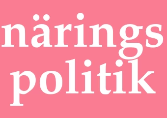 Synonym näringspolitik