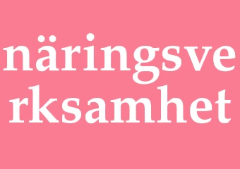 Synonym näringsverksamhet