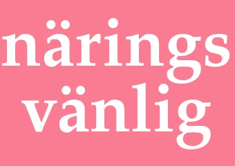 Synonym näringsvänlig