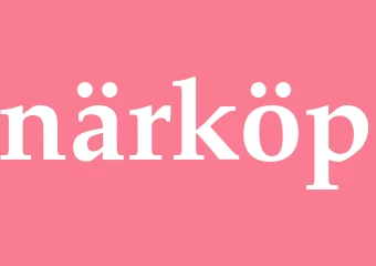 Synonym närköp