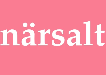 Synonym närsalt