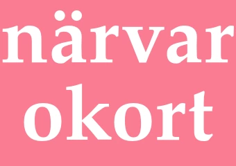 Synonym närvarokort