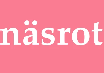 Synonym näsrot