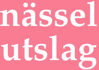 Synonym nässelutslag