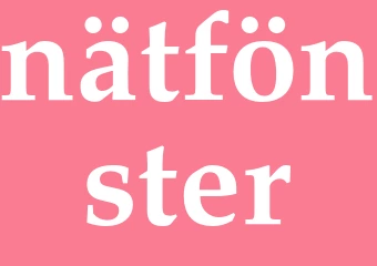 Synonym nätfönster