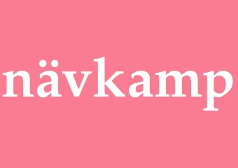Synonym nävkamp
