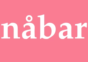 Synonym nåbar