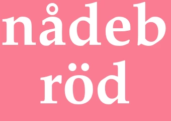 Synonym nådebröd
