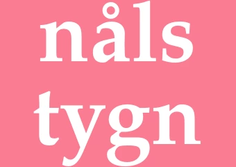 Synonym nålstygn
