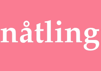 Synonym nåtling