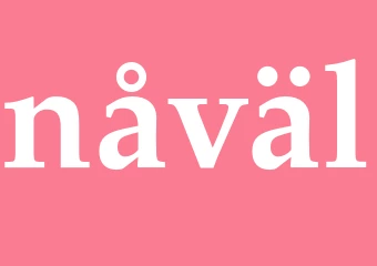 Synonym nåväl
