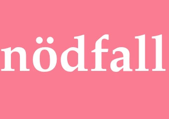 Synonym nödfall