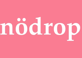 Synonym nödrop