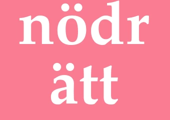 Synonym nödrätt