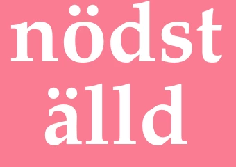 Synonym nödställd