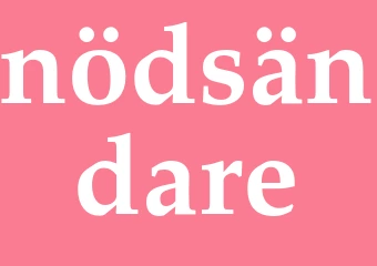 Synonym nödsändare