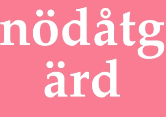 Synonym nödåtgärd