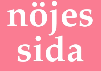 Synonym nöjessida