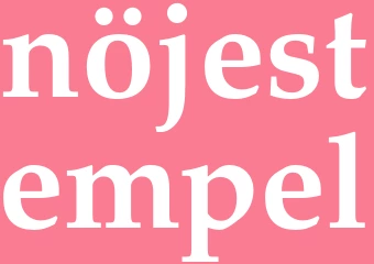 Synonym nöjestempel