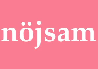 Synonym nöjsam