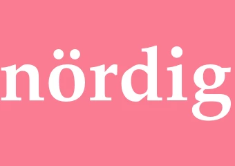 Synonym nördig